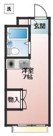 マツヤマンションの間取図