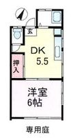 緑茗荘の間取図