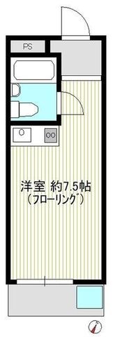 拡大写真:アドミラブール高庄 5階502の間取り