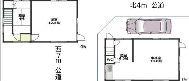 拡大写真:野火止オフィス 1の間取り