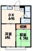 ふじコーポA Aの間取図