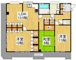 パレ・ソーカルの間取図
