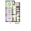 貸家　東久留米市中央町６丁目の間取図