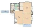 プレスト松山の間取図