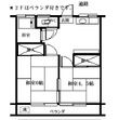 貸アパート 東久留米市幸町3丁目の間取図