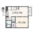 ベニーハイツの間取図