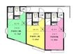 ピュールハイムの間取図