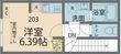 カインドネス秋津の間取図