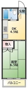 石津ハイツの間取図