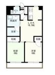 ラ・シェーヌハイツの間取図