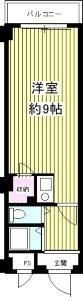 拡大写真:ヴィンテージ清瀬 2階202の間取り