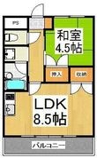 アーク清瀬の間取図