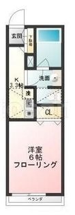 秋津ファランドールの間取図