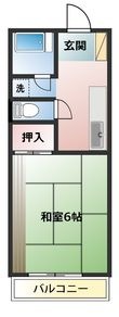 サンライズコーポの間取図