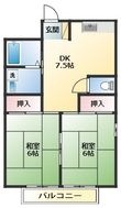 コーポ松本の間取図