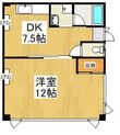 稲荷台ハイツの間取図