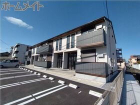 D-ROOM茜部中島　B棟の外観