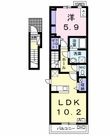 茜ハイツの間取図