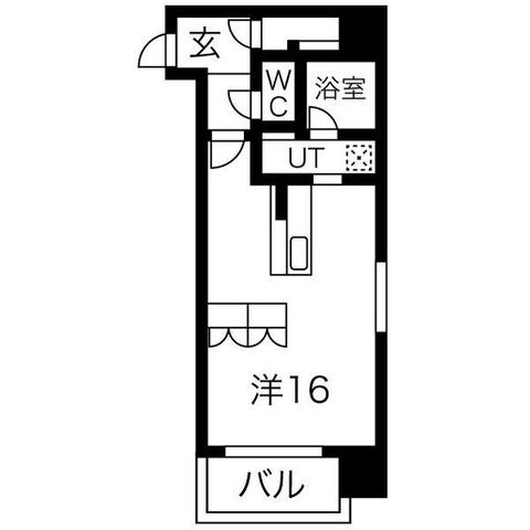 拡大写真:ペリエ ジュエ 10階10-Cの間取り