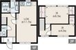 KYOMACHI今嶺 Bの間取図