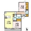 D-ROOM本荘WESTの間取図