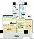 岐阜シティタワー43の間取図