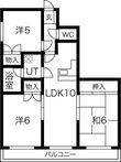 ナガラアンクレーの間取図