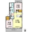 ハピネス田神駅前の間取図