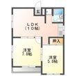 フォレストハイツの間取図