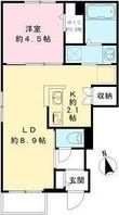 YOUR　MAISON茜部中島の間取図