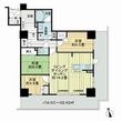 岐阜シティタワー43の間取図