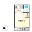 コーポ長屋の間取図