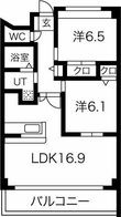 ラ・ミノールIIの間取図