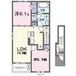 ロング ボワ シュドの間取図