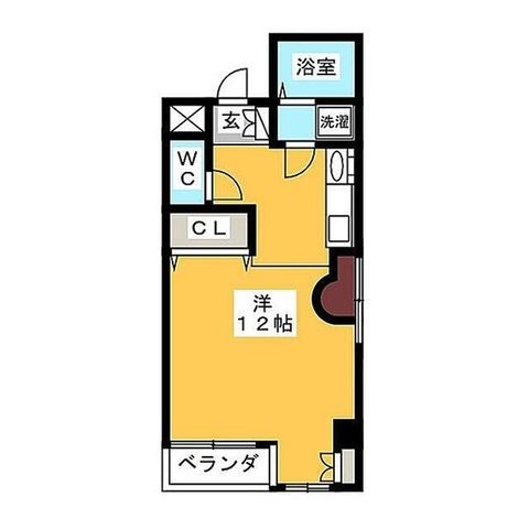 拡大写真:メゾンサファイヤ 3階3Bの間取り