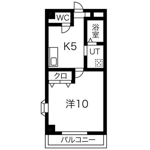 拡大写真:Asuka 1階105の間取り