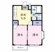 エルディム三田洞の間取図