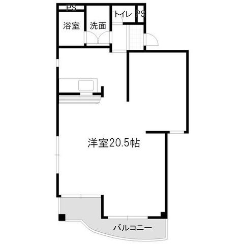 拡大写真:ESPRIT 2階202の間取り
