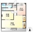 写真：ロイヤルハイツ柳津2階の間取図