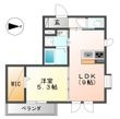 サンアルティア西川手の間取図