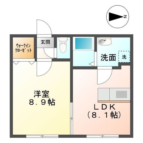 拡大写真:ナノハウス 1階107の間取り
