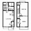 クレール石榑Aの間取図