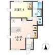 プランドールきざしの間取図