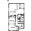 メゾンシャルドネ加納の間取図
