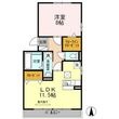 オルテンシアMTの間取図