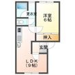 城内コーポの間取図