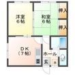 コーポFujiの間取図