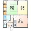 コーポFujiの間取図