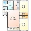 レバンテコレットの間取図