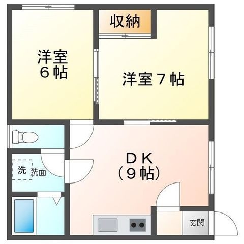 ハイツ白樺の外観